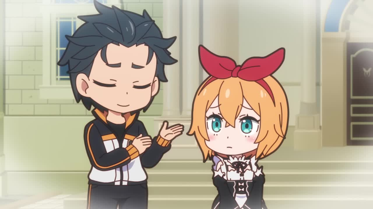 Re:Zero. Перерыв с нуля 3 кадр 1
